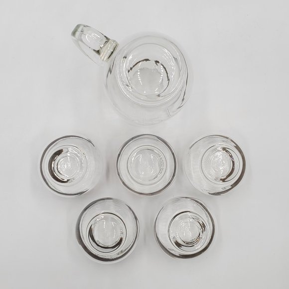 Libbey Silver Band Roly Poly Barware Set - Picture 11 of 16